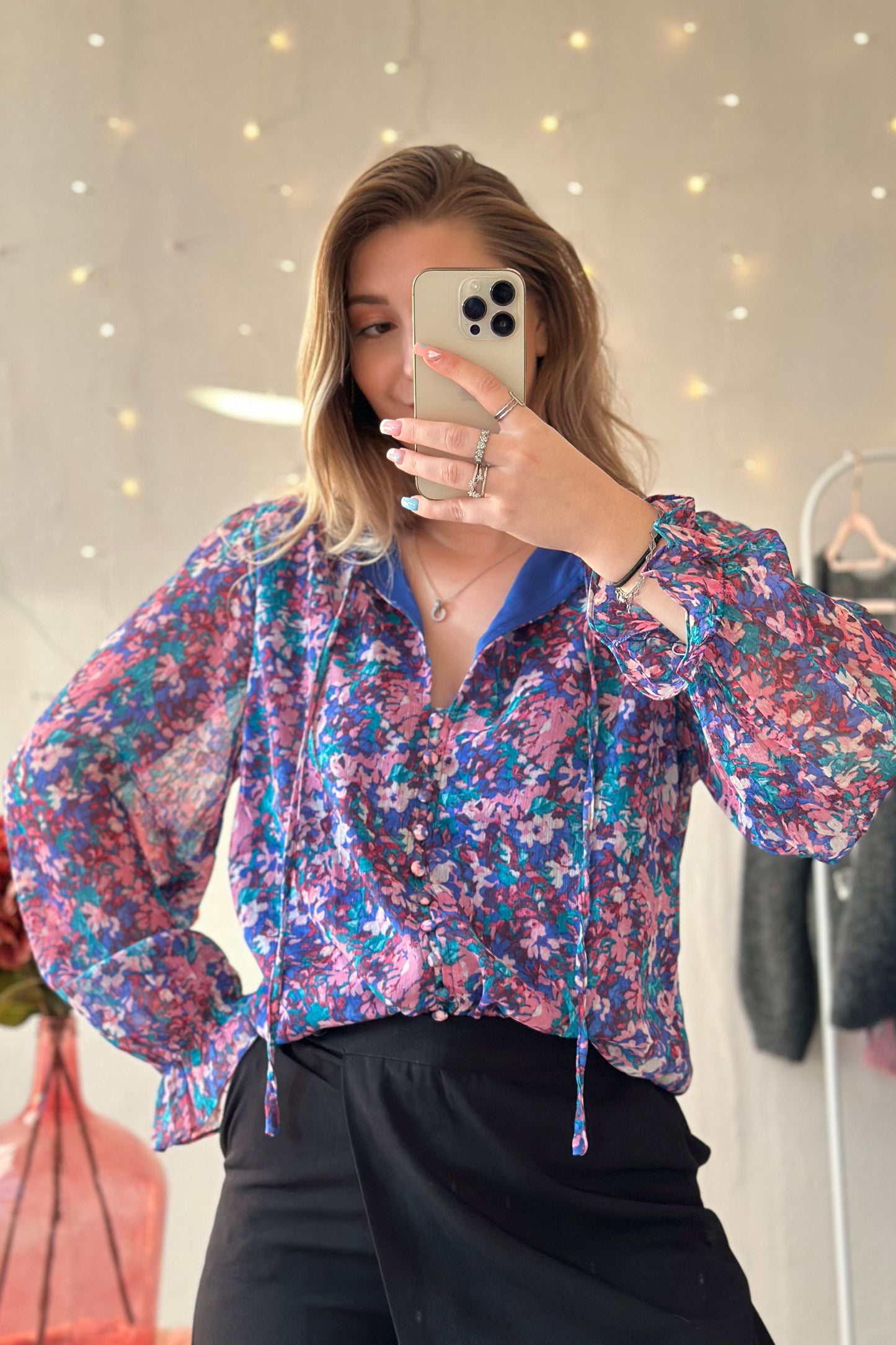 Blouse fleurie LILY