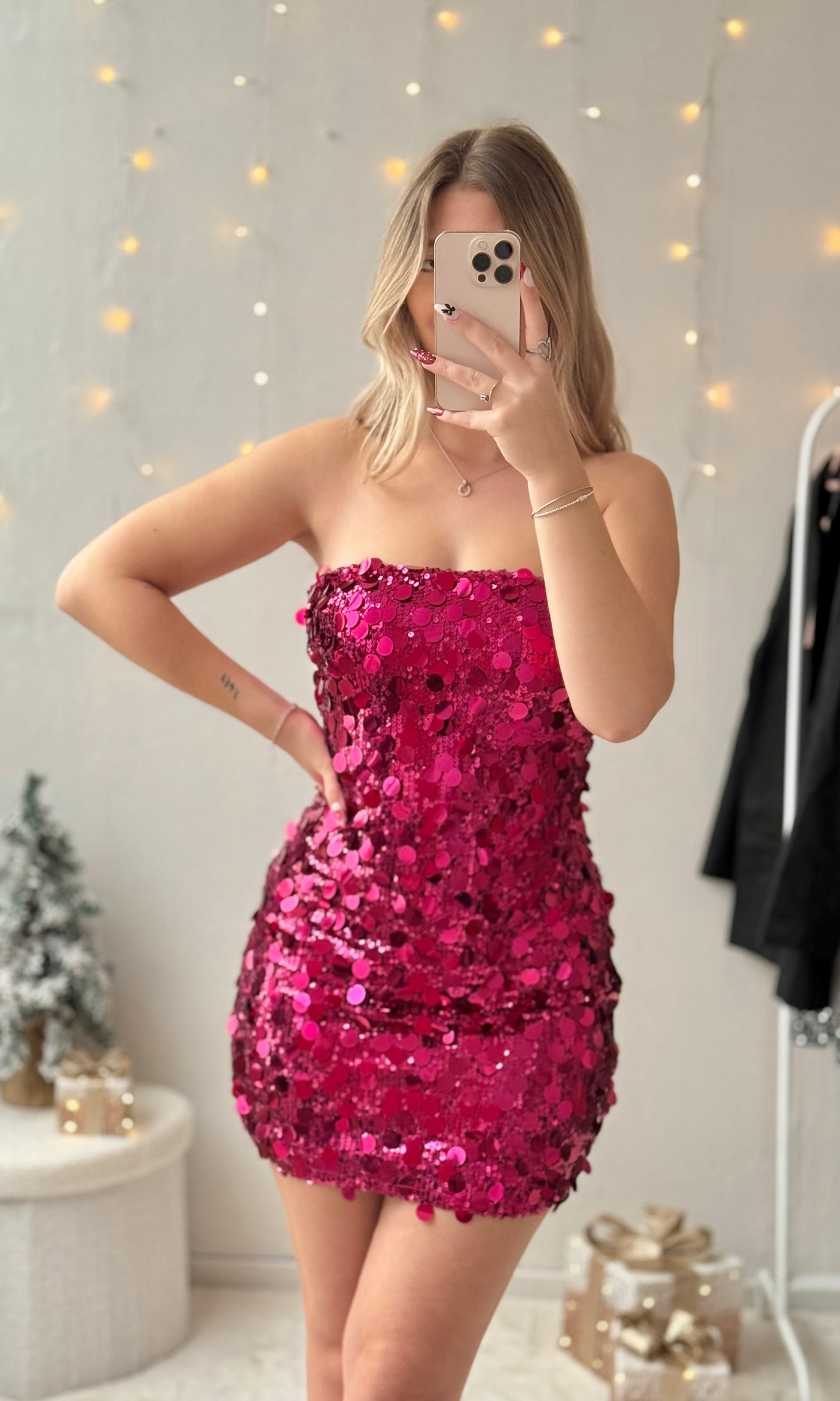 Robe bustier rose BARBIE