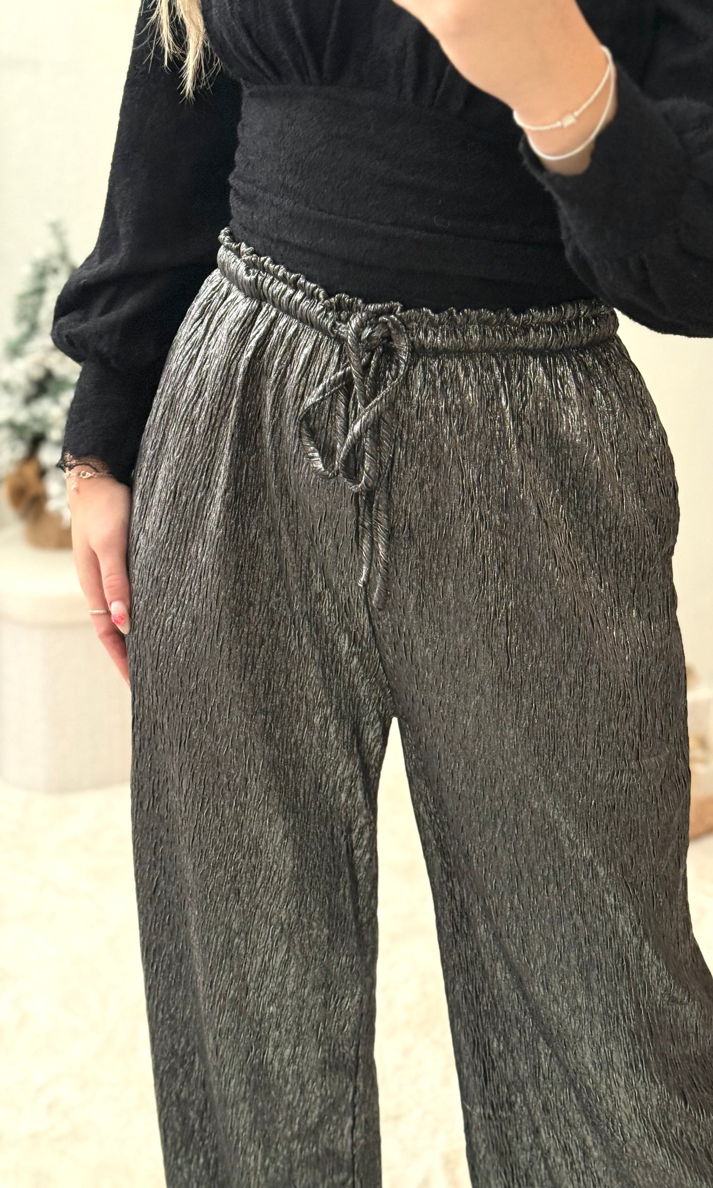 Pantalon argenté SILVERSTAR