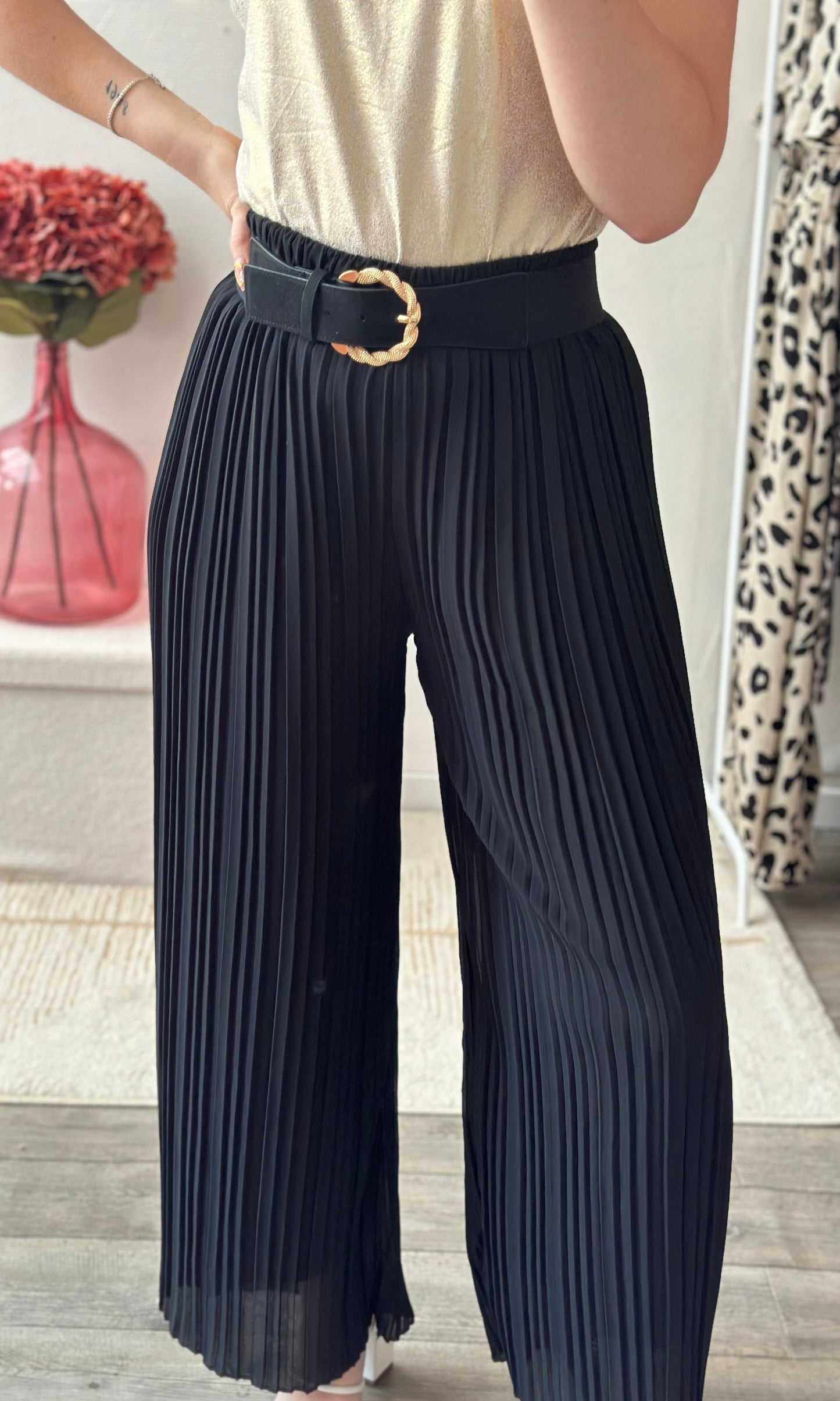 Pantalon plissé (36-50) MARIA 🇮🇹