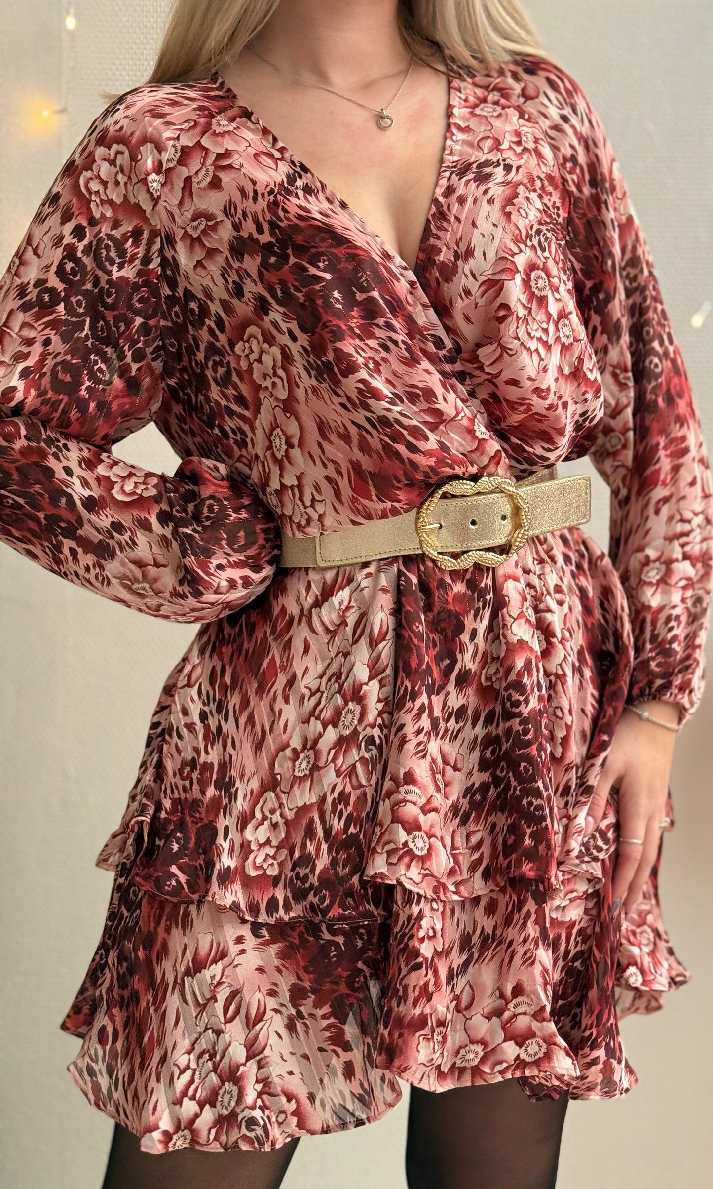 Robe bordeaux ALESSIA