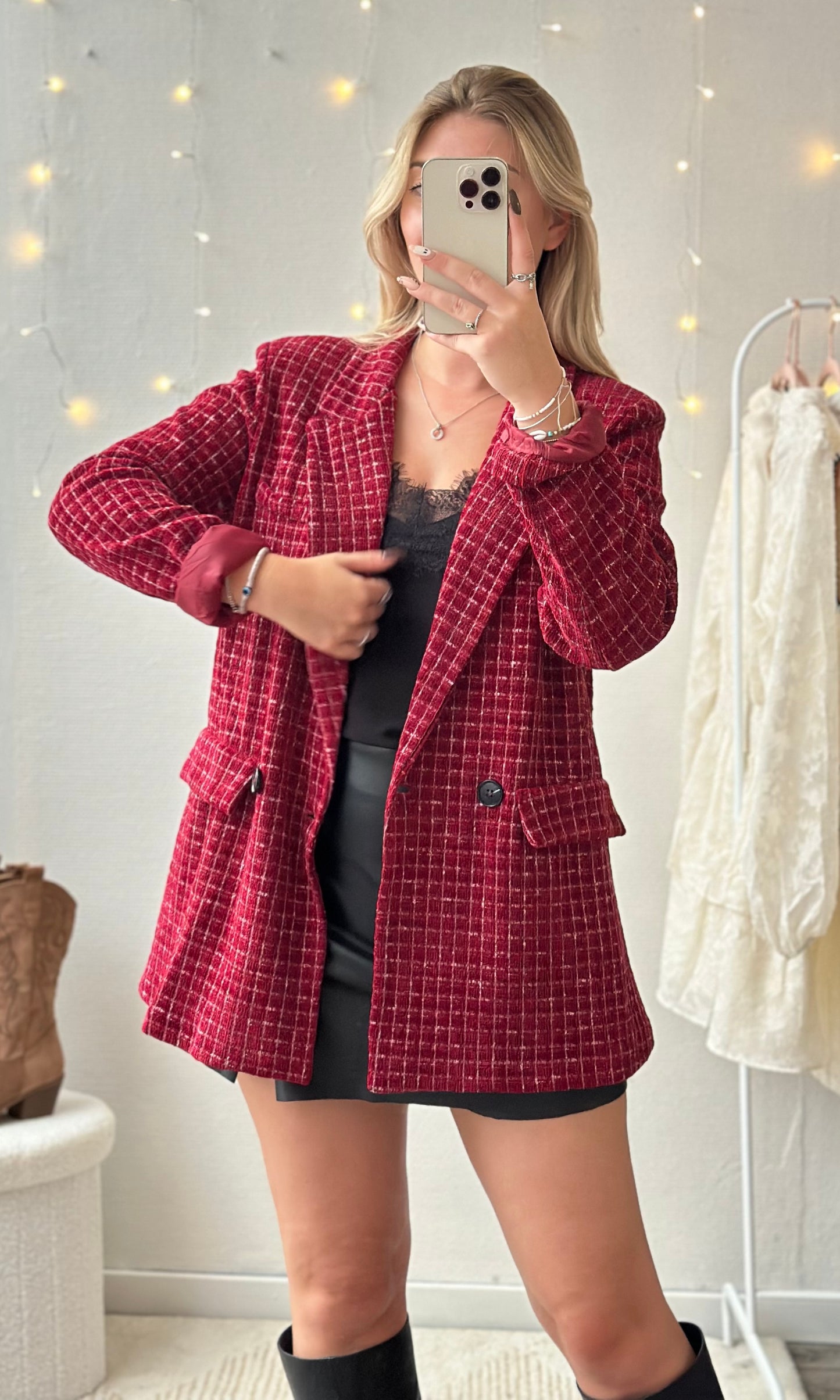 Blazer burgundy MILADY 🇮🇹