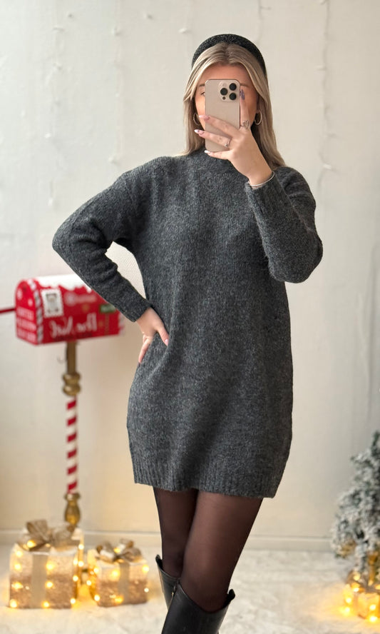 Robe pull grise BASIC